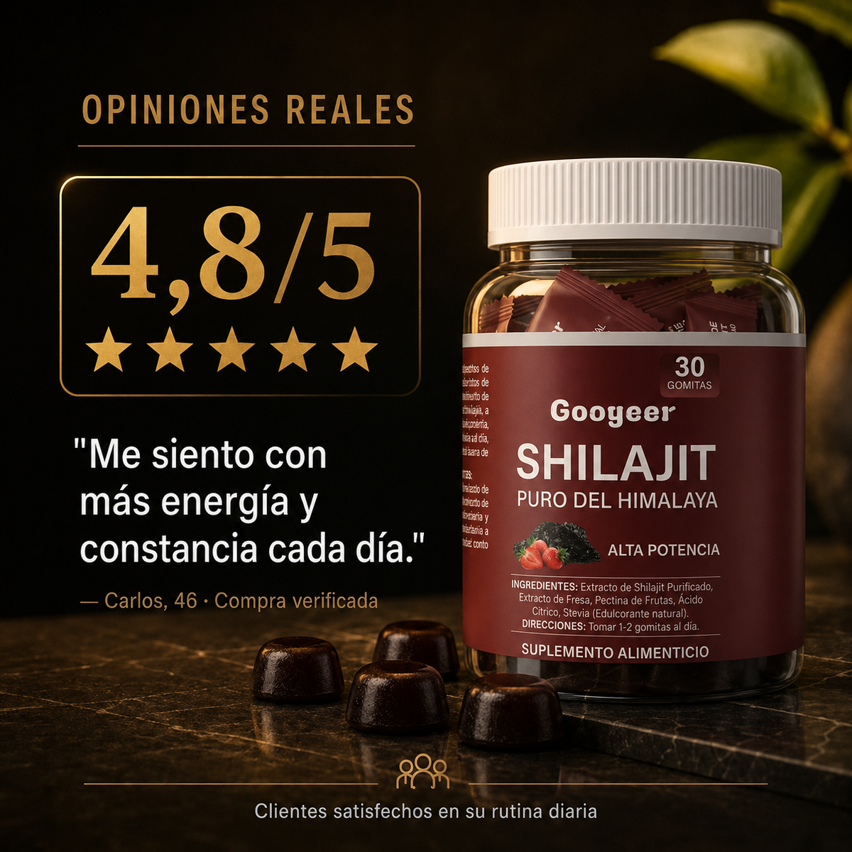 Sanalvia Shilajit Gummies Fresa™